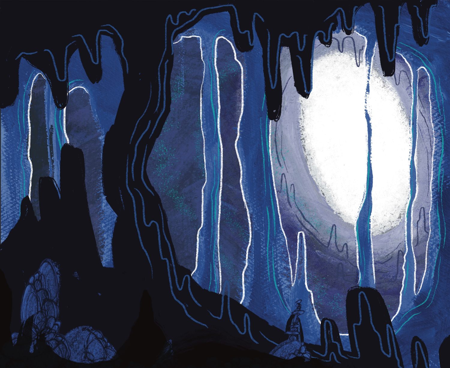 Cave background