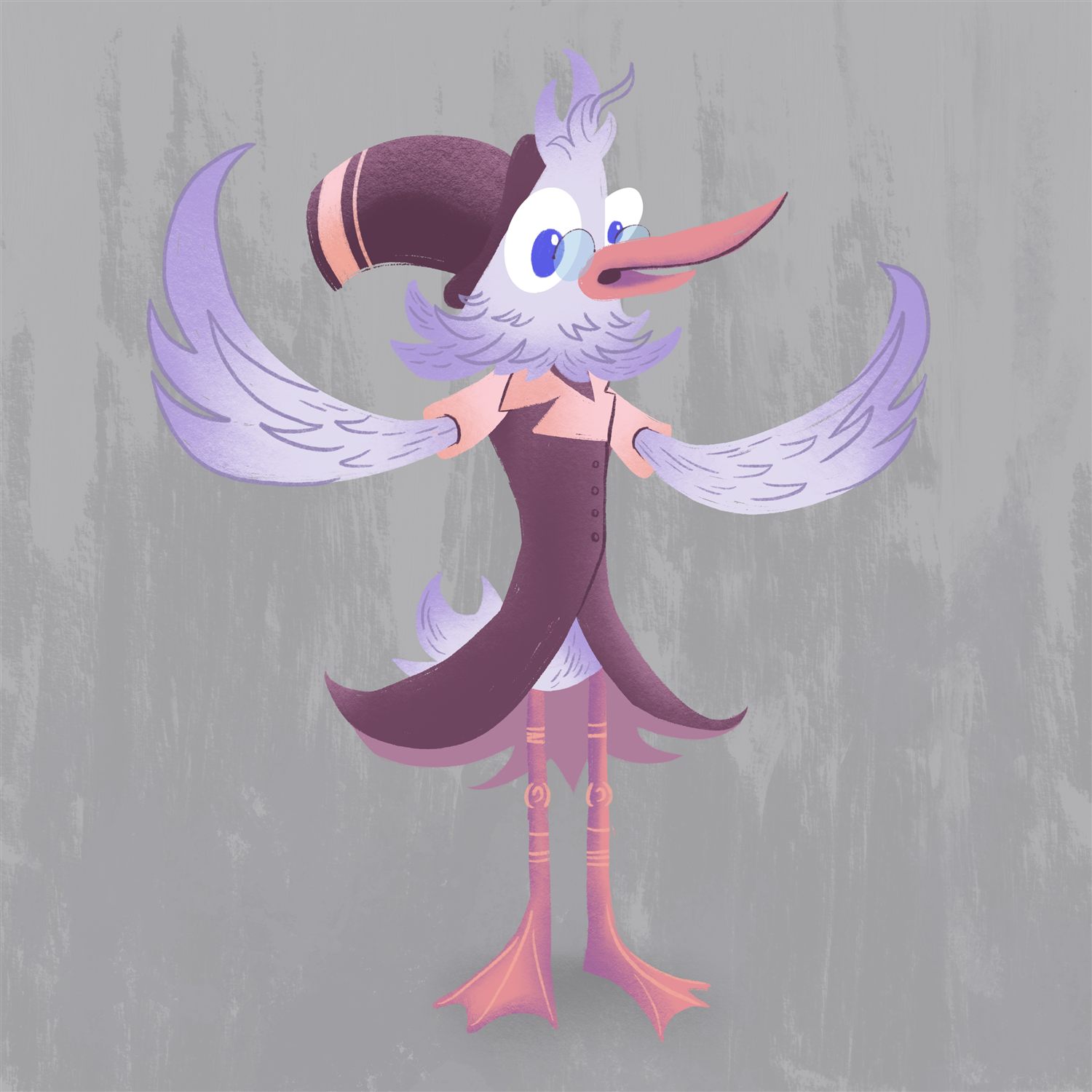 Stilt character turnaround