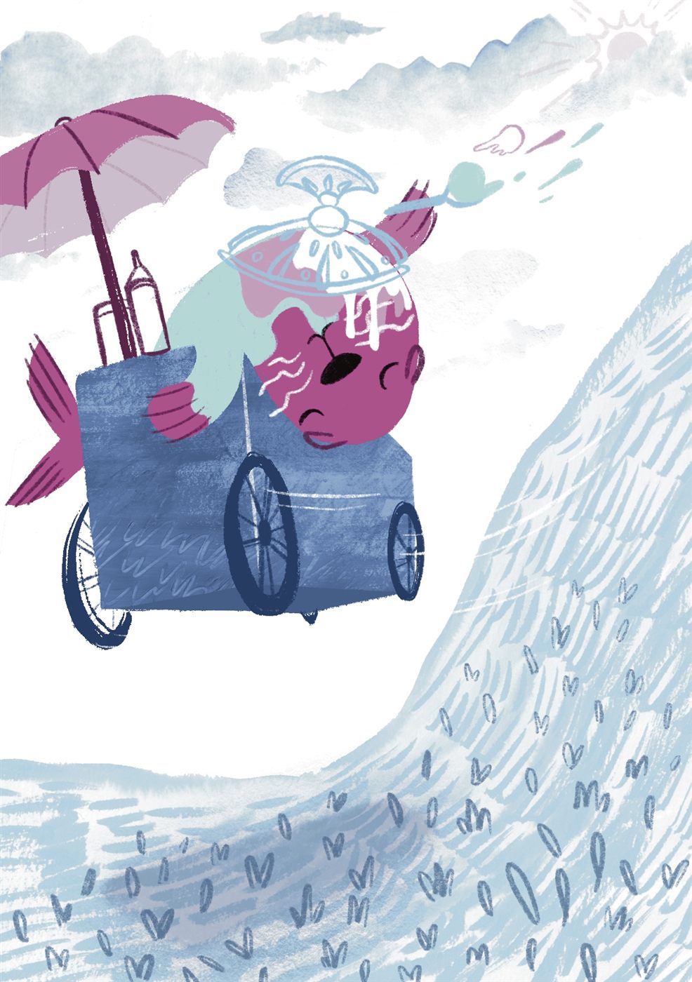 Illustration piece