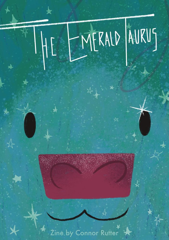 The Emerald Taurus zine cover